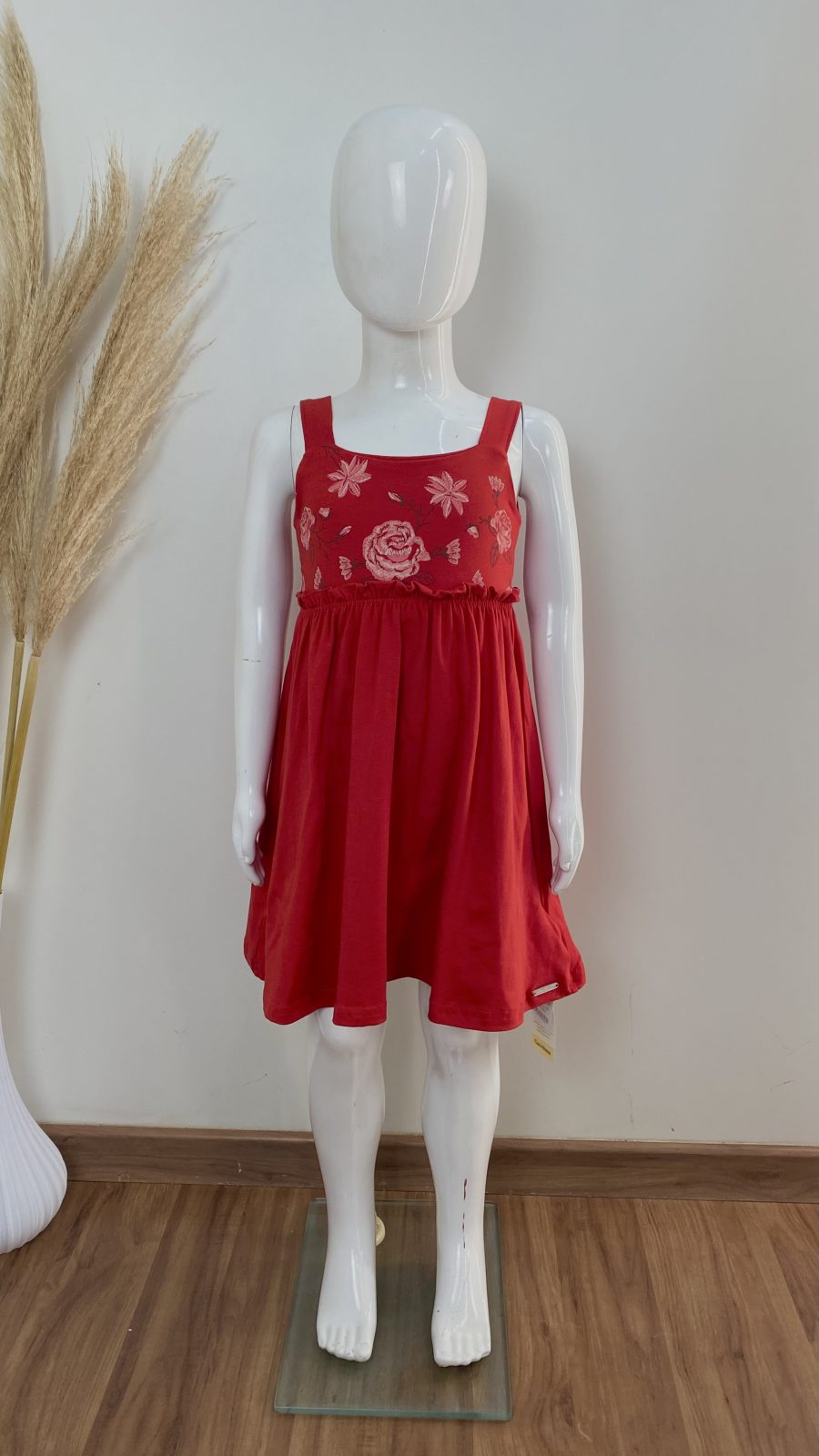 VESTIDO FEM INF C/ALÇ CRT REF.132579 VMH 6.