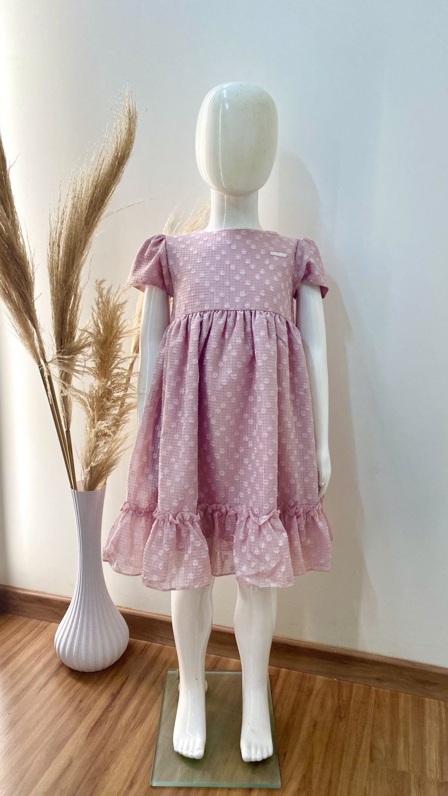 VESTIDO FEM INF MM CRT REF.133481 RSE 4.