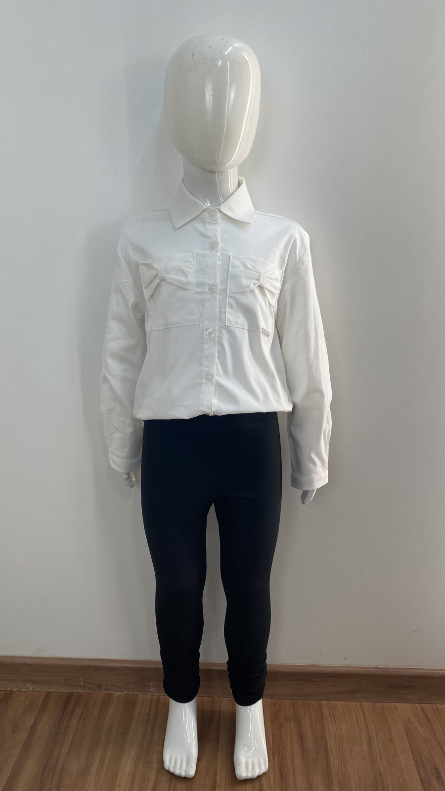 CAMISA FEM INF ML REF.138101 OFF/WHT 4.