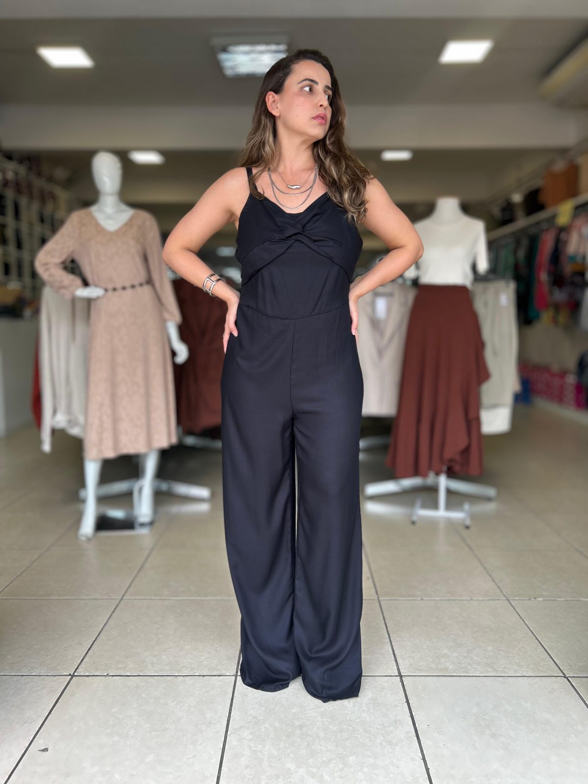 MACACAO FEM C/ALÇ LG REF.C50817 PTO P.