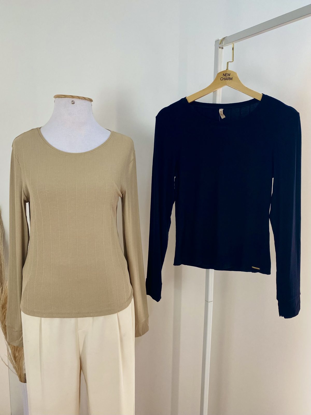 BLUSA FEM ADT ML CNLD REF.C60785 PTO GG.