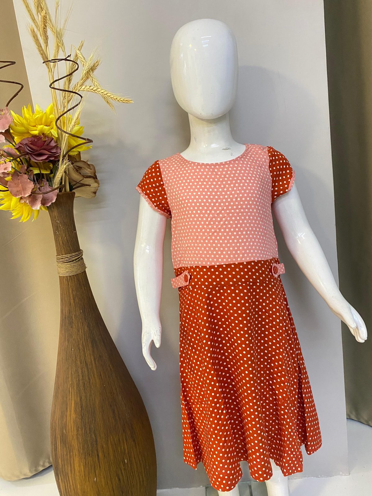 VESTIDO JUV MM CATIVA REF.C70280 BG MRH 6.
