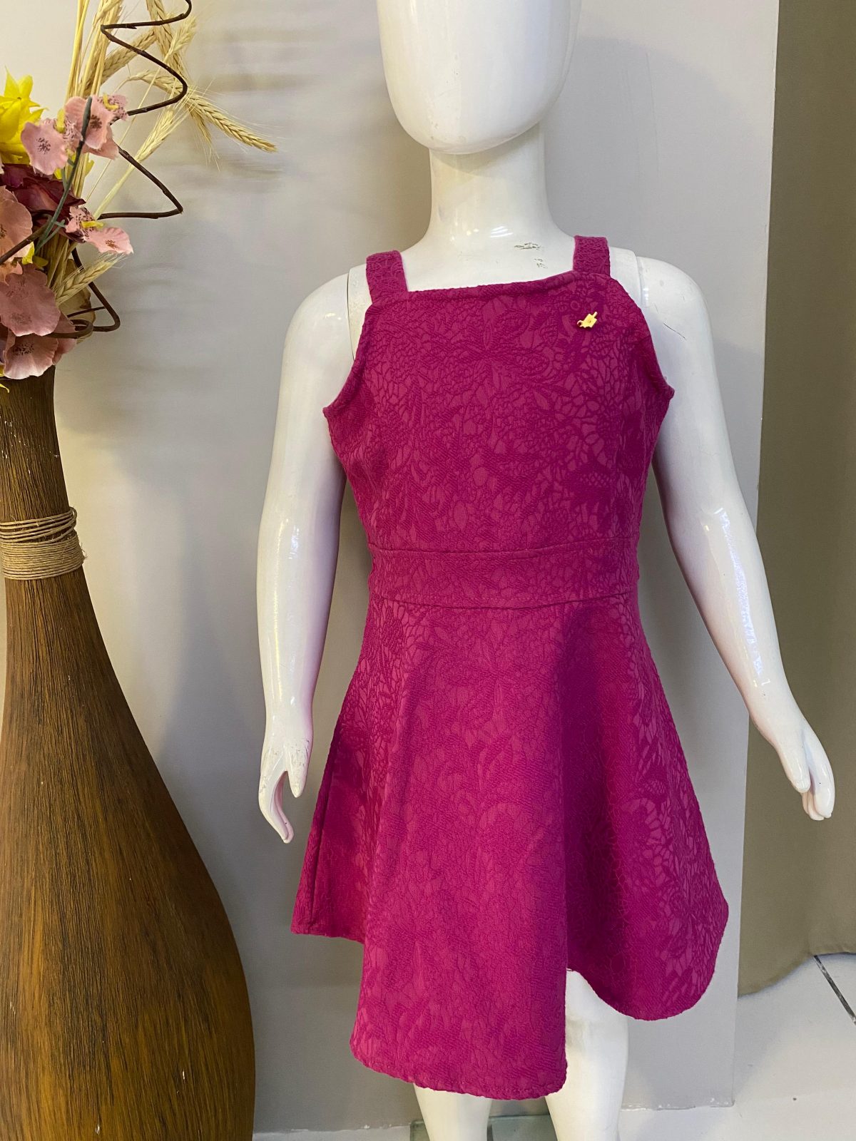 VESTIDO SM JUV CATIVA REF.C80215 PINK 4.