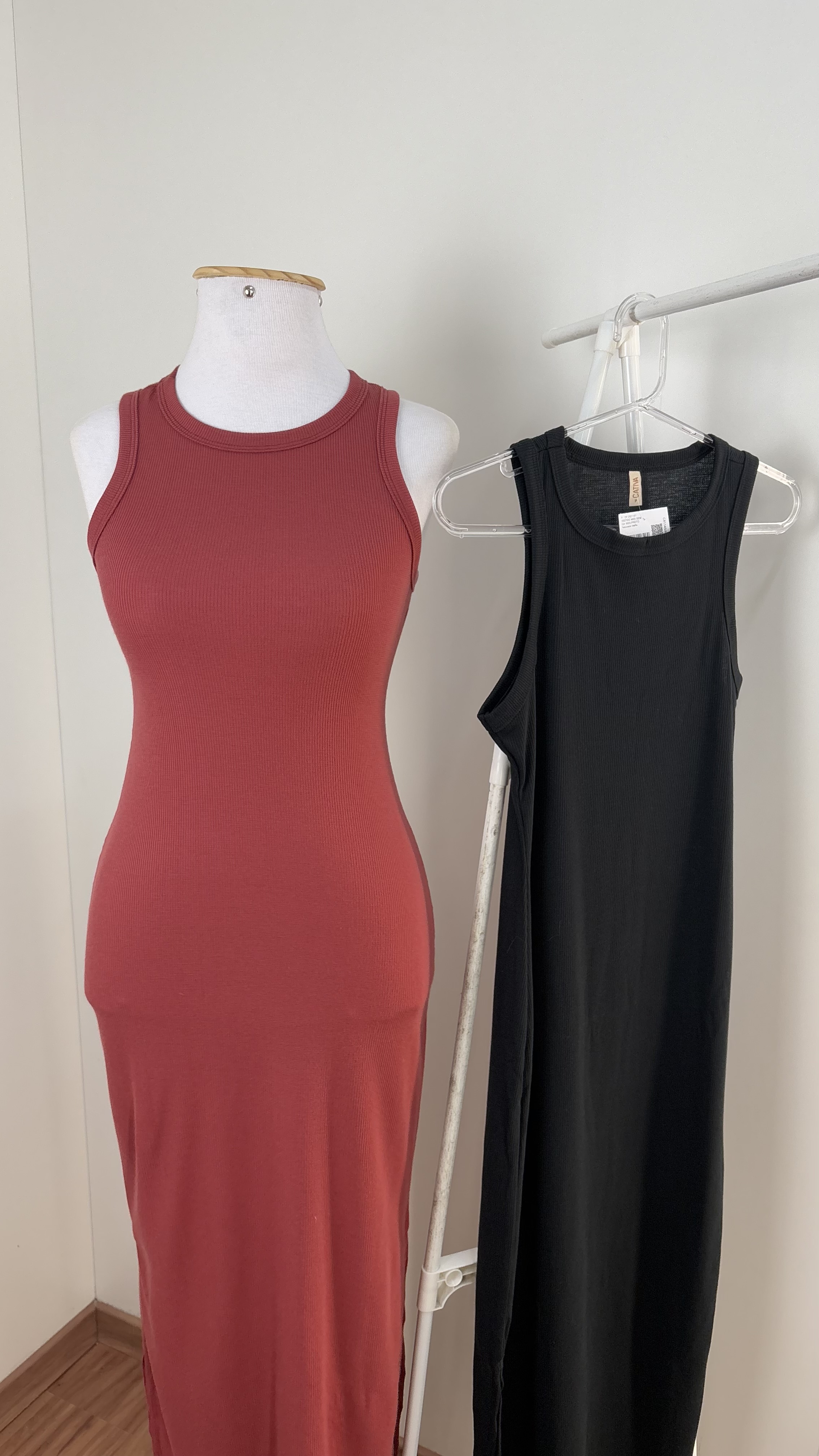 VESTIDO FEM SM MID R05 REF.C81145 TERRCTA M.