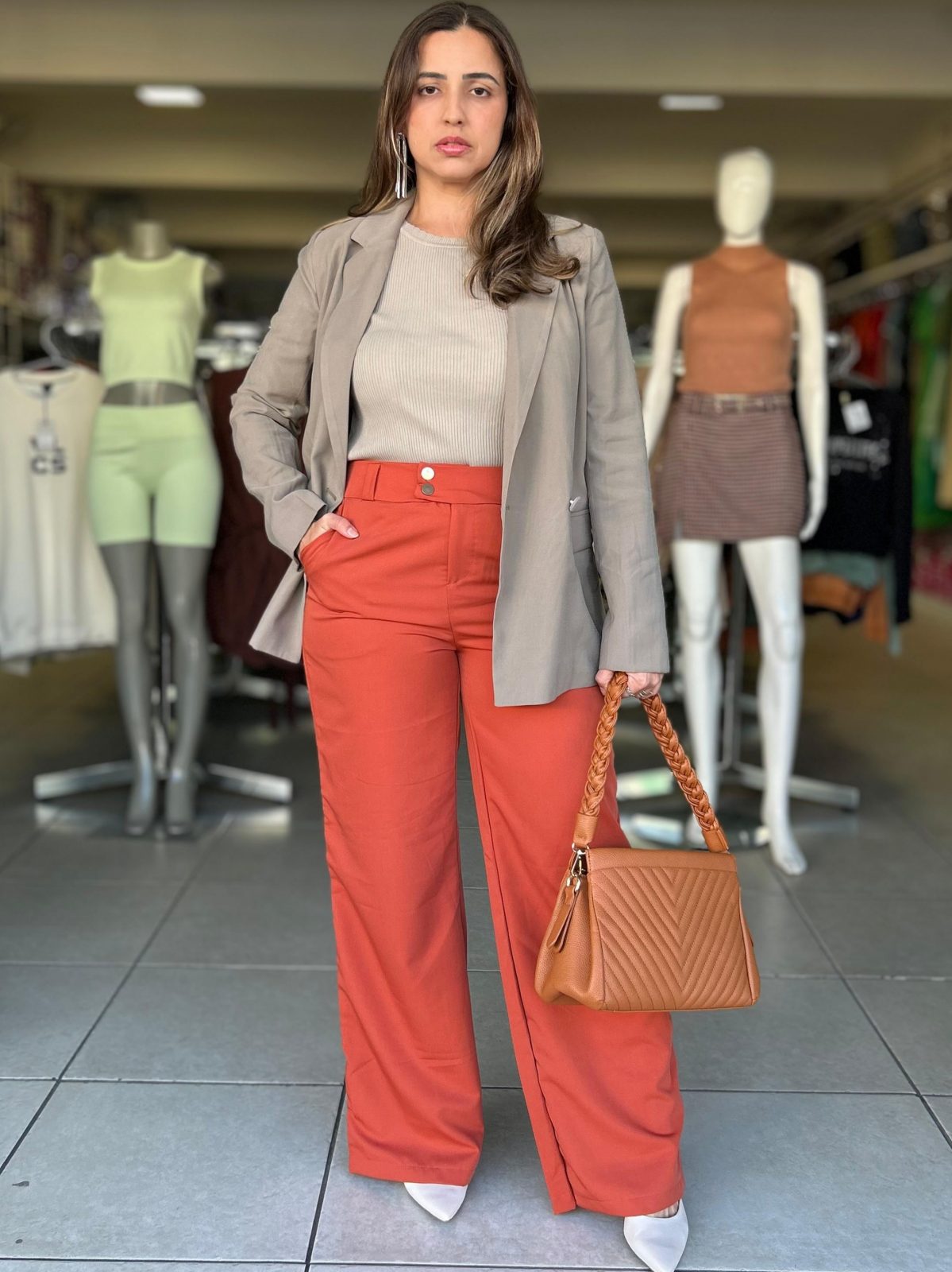 CALÇA FEM R05 REF.G50217 LRNJ 38.