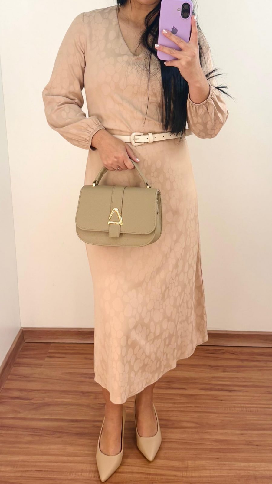 VESTIDO FEM ML MID R05 REF.G80398 VRD M.