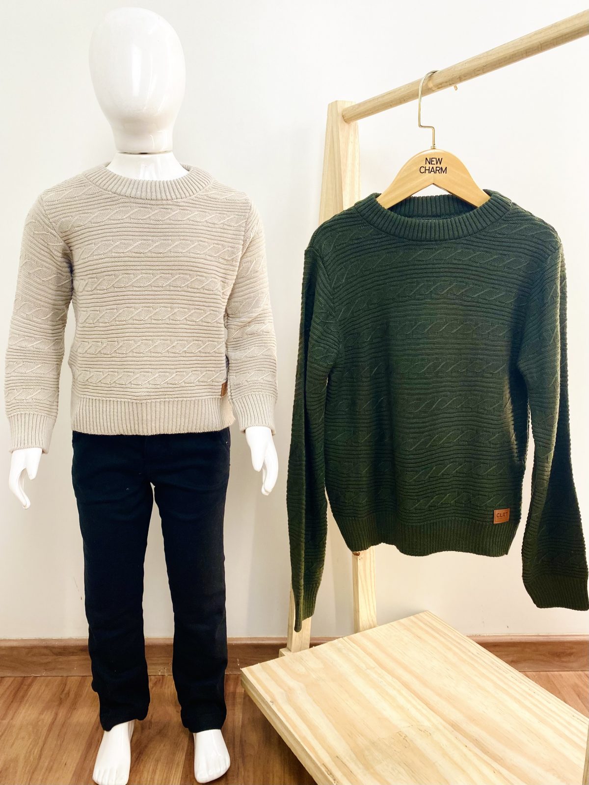 SUETER MASC INF TRICOT REF.72239 CRM 2.