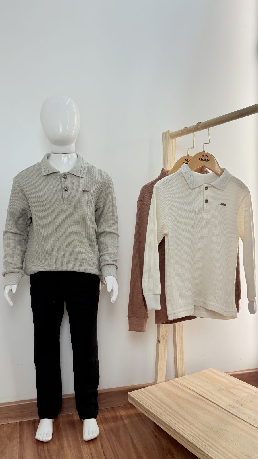 POLO MASC INF ML REF.72250 VRD 2.