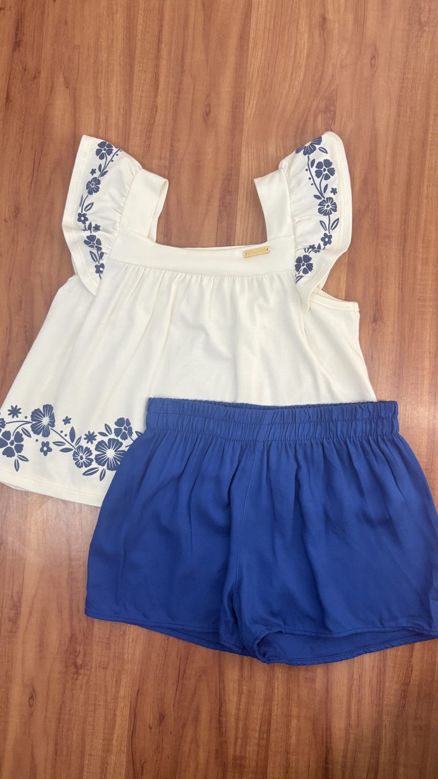 CONJ FEM INF MM+SHT R120 REF.73169 OFF/AZL 4.