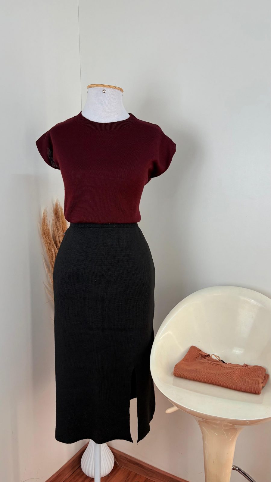 BLUSA FEM SM TRICOT M04 REF.LZ147 STD/LSO M.