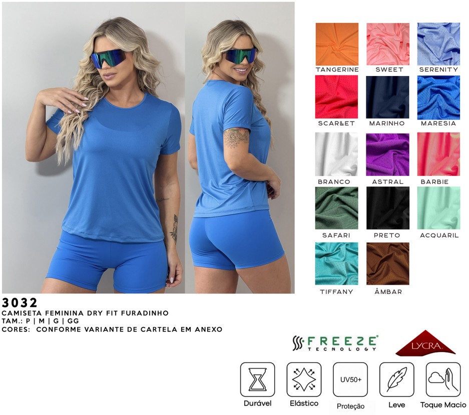 BLUSA FEM ADT MM AERO DRY