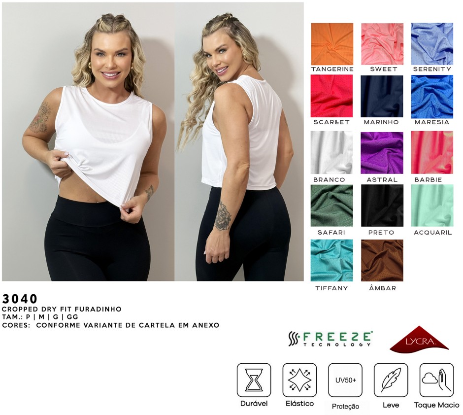 REGATA FEM ADT CROPPED DRY