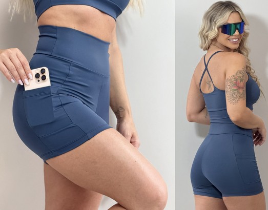 SHORTS FEM ADT ACTIVE C/BOLSO