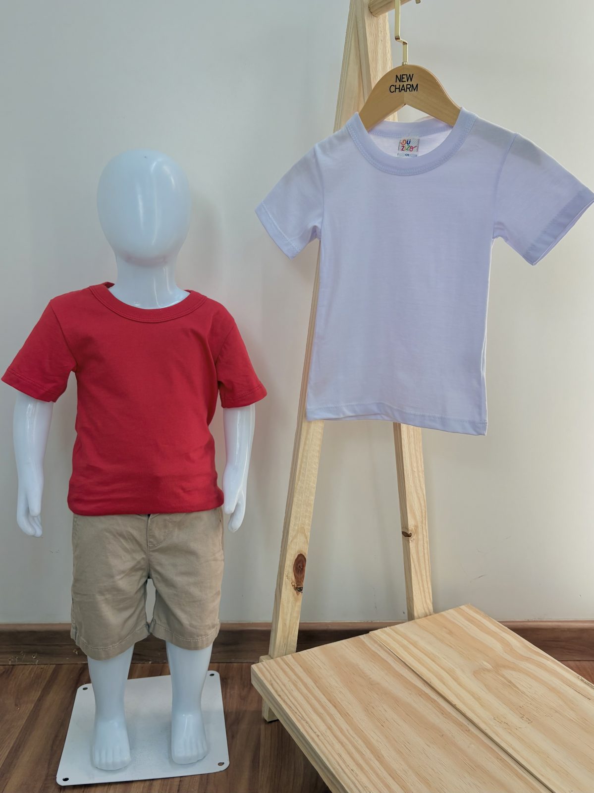 CAMISETA MASC INF MM REF.6822 BCO 3.
