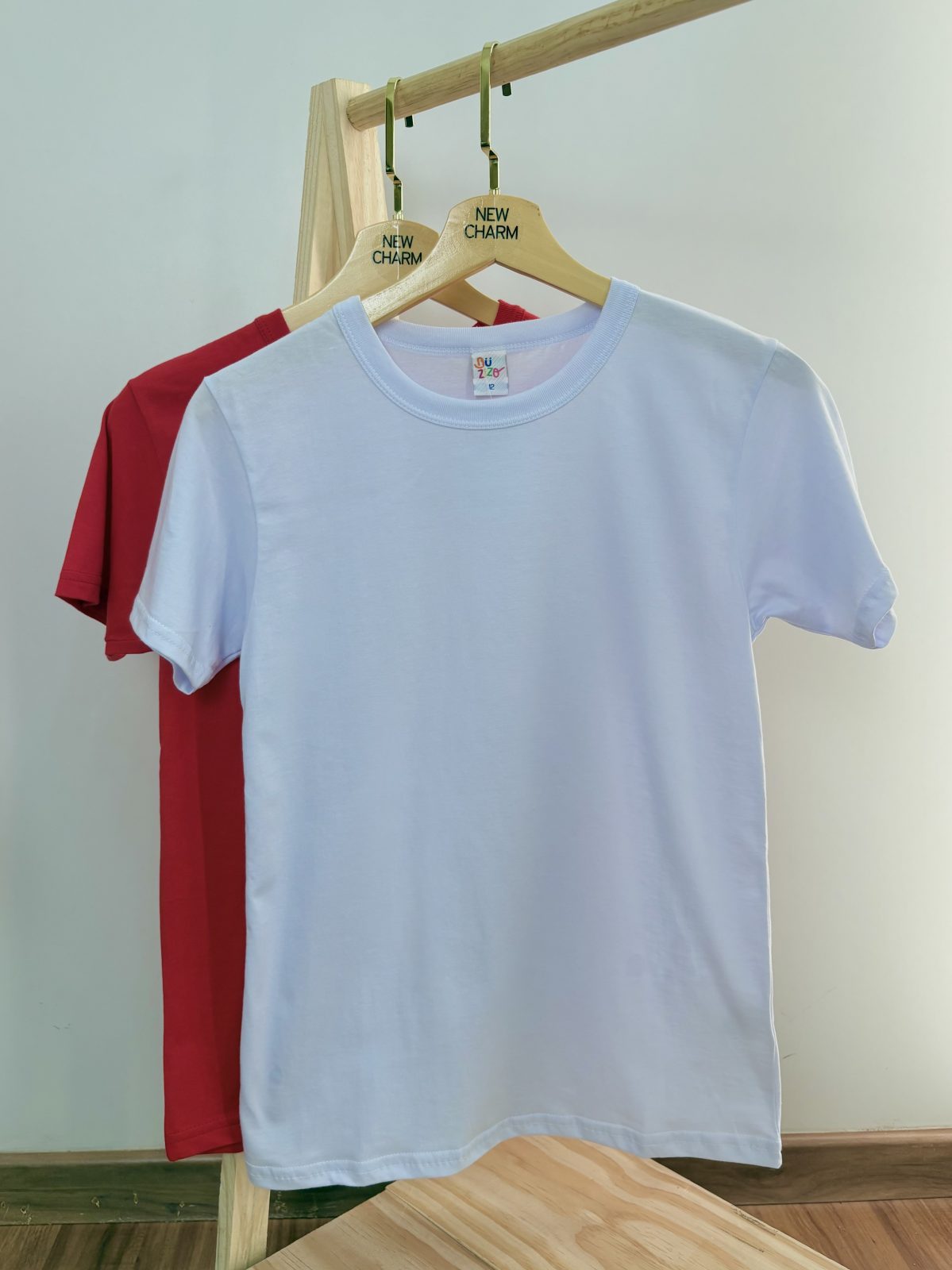 CAMISETA MASC INF MM REF.6824 BCO 12.