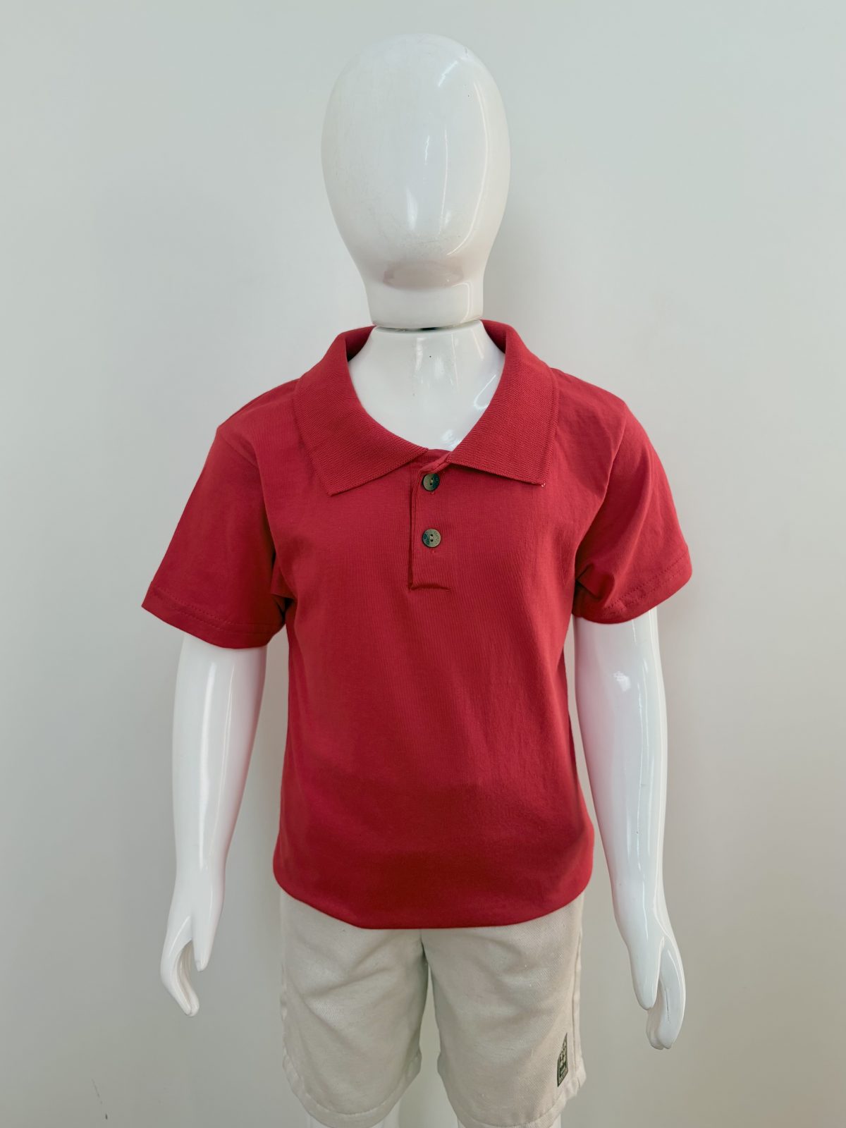 POLO MASC INF MM REF.7180 BCO 4.