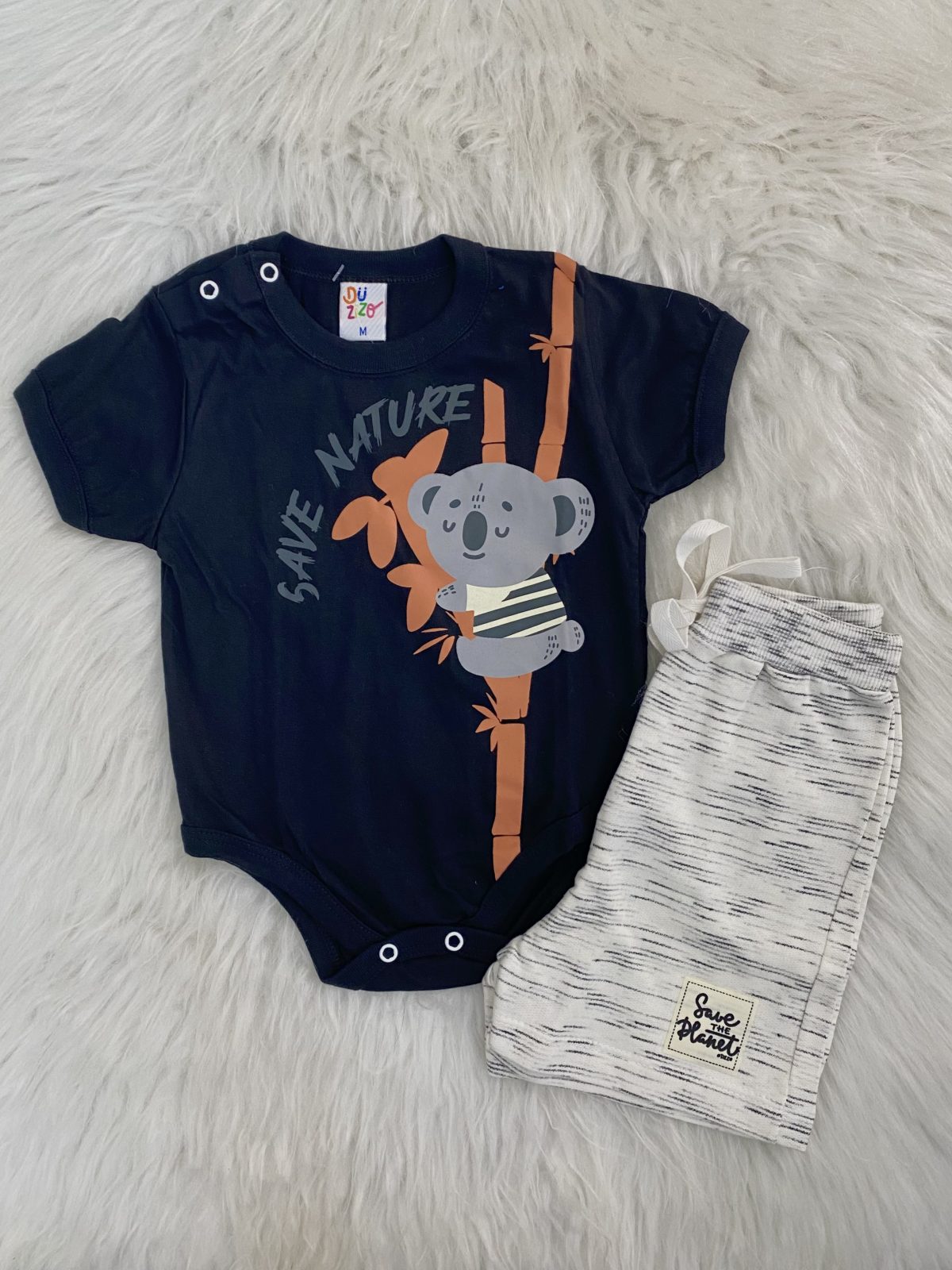 CONJ MASC INF MM+SHORT R135 REF.7424 PT/CR M.