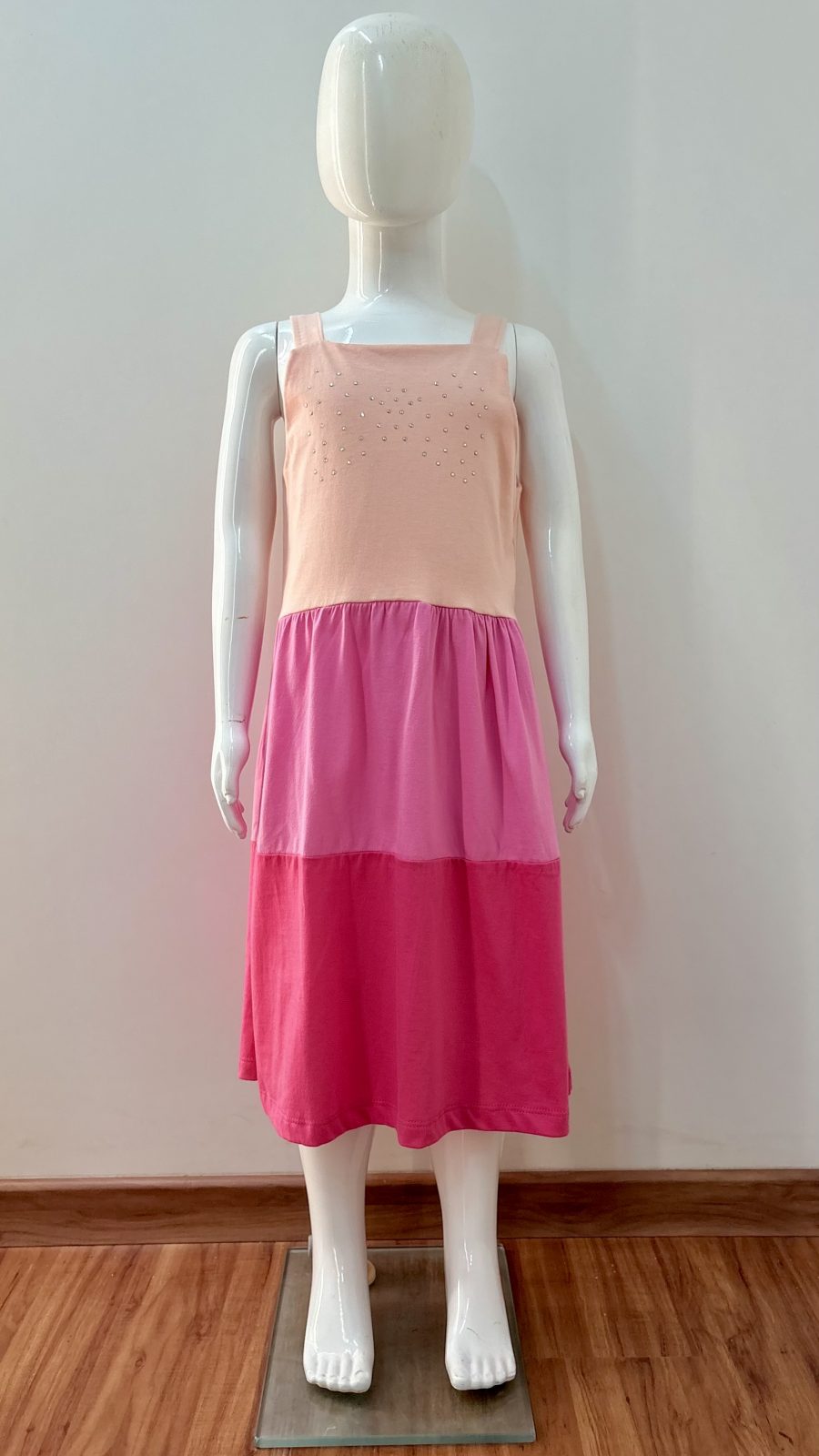 VESTIDO FEM INF C/ALÇ R135 REF.8130 RSE/RS 4.