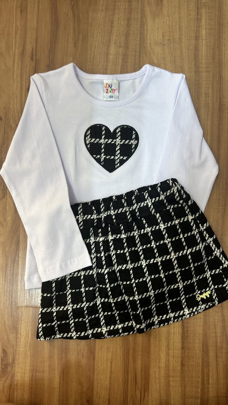 CONJ FEM INF ML+SAIA R135 REF.8232 BCO/PTO 3.