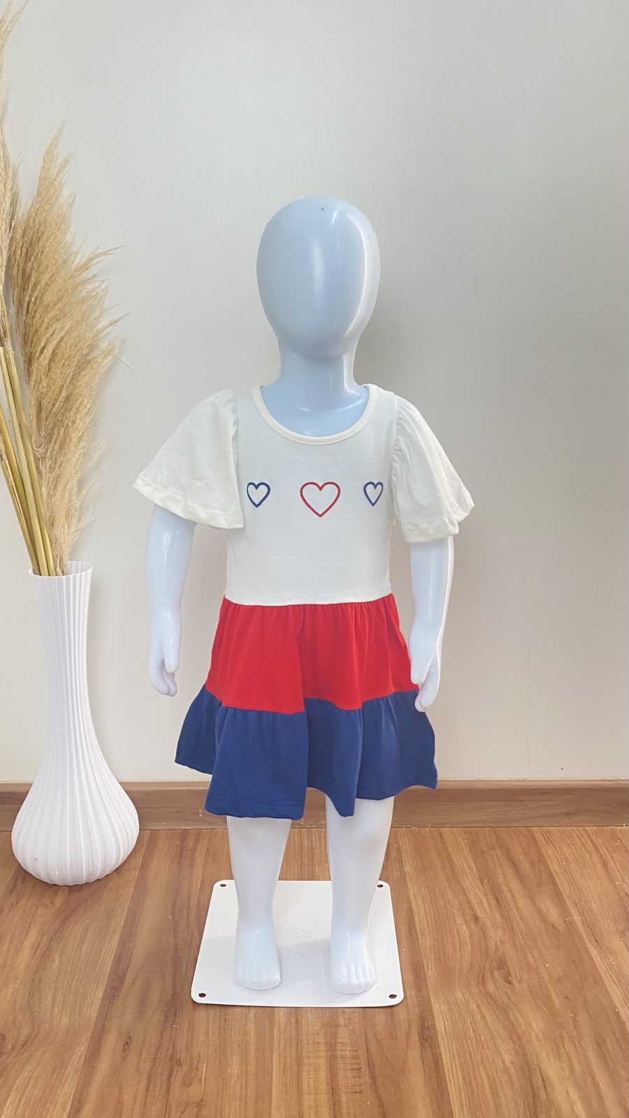 VESTIDO FEM INF MM REF.8451 OFF/VMH/MRH 1.