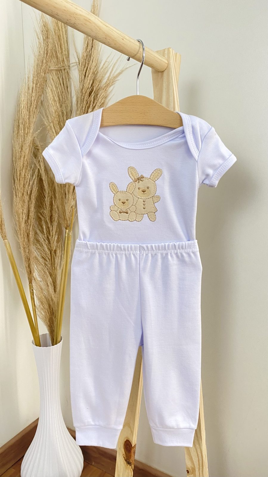 CONJ UNSX BODY MM+CLÇ REF.8560 BCO P.