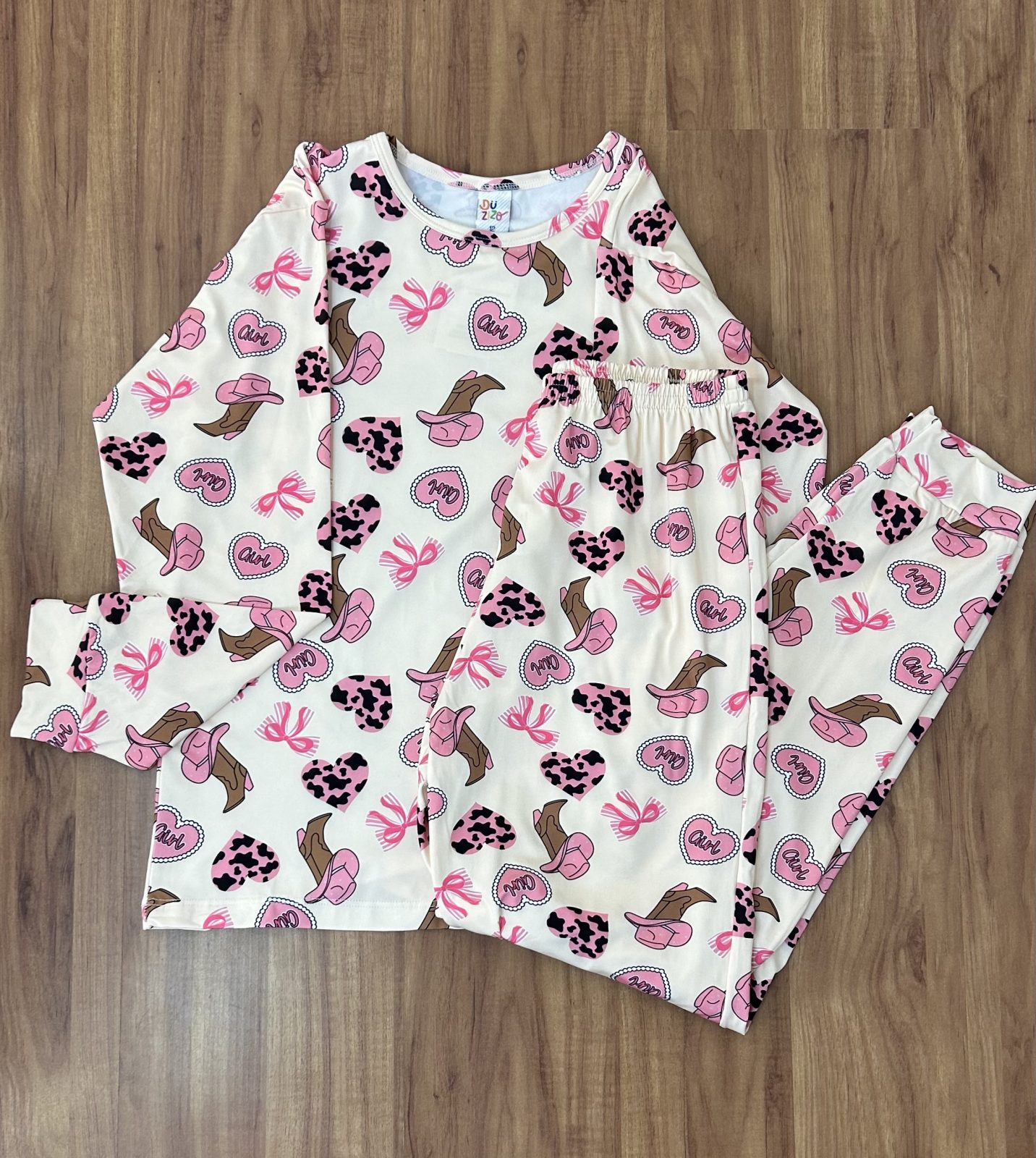 PIJAMA FEM INF ML+CLÇ REF.8830 BGE/ESTP 12.