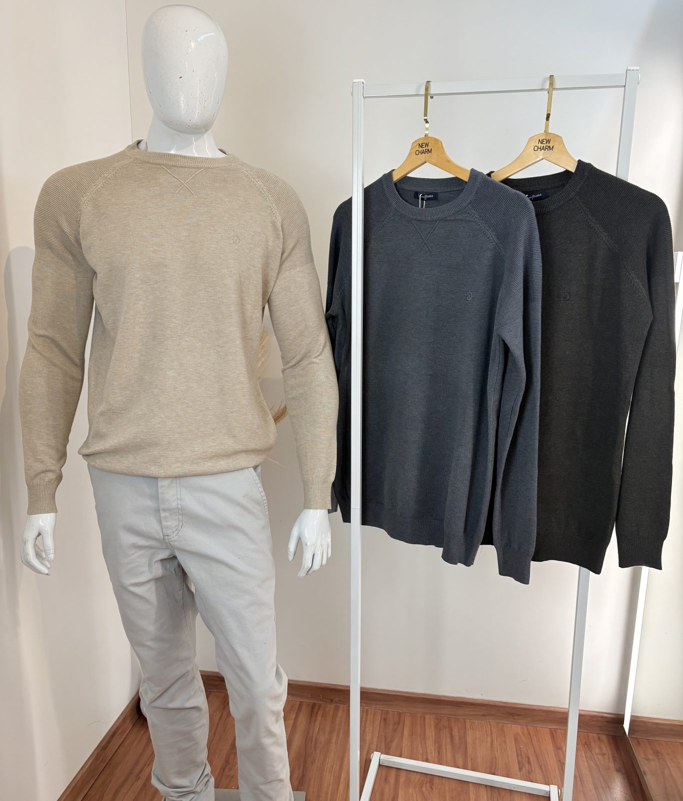 SUETER MASC ADT TRICOT