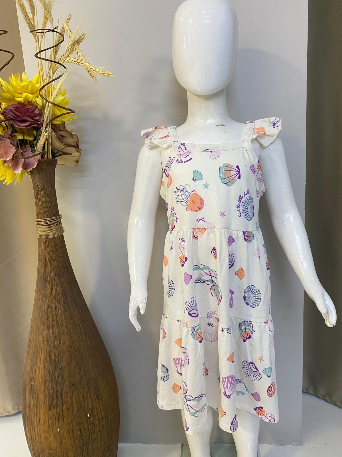 VESTIDO FEM INF C/ALÇ R120 REF.232029 RSA 4.