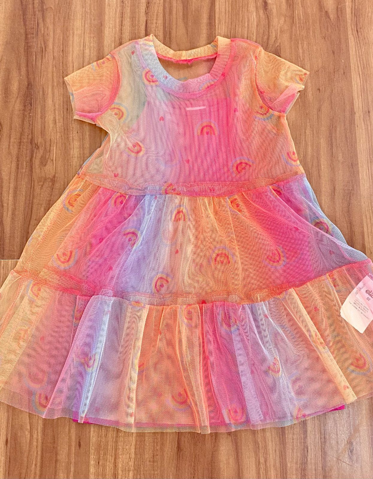 VESTIDO FEM INF MM C/TULE REF.232039 RSA 2.