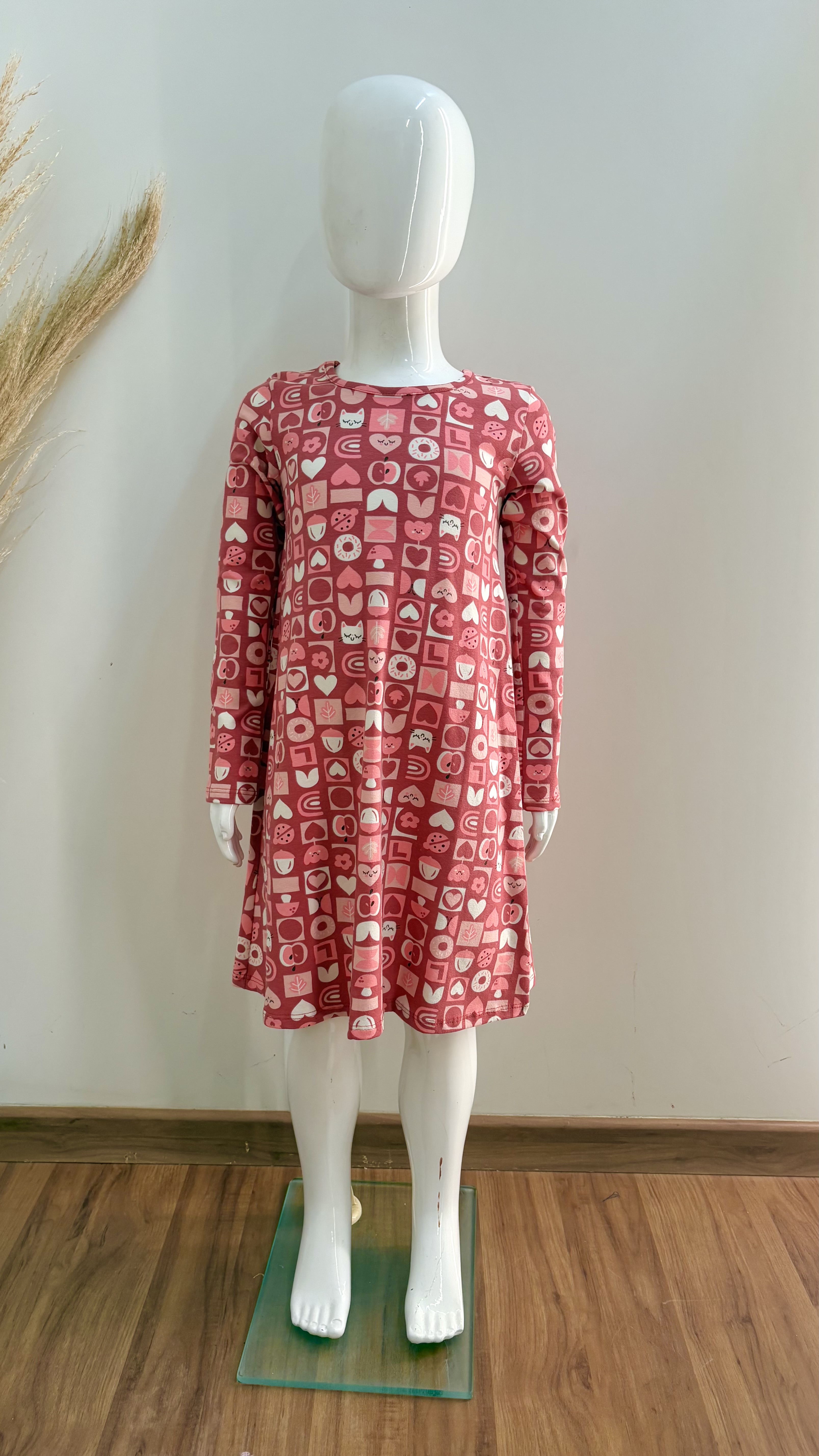 VESTIDO FEM INF ML R120 REF.232095 RSA/EST 2.