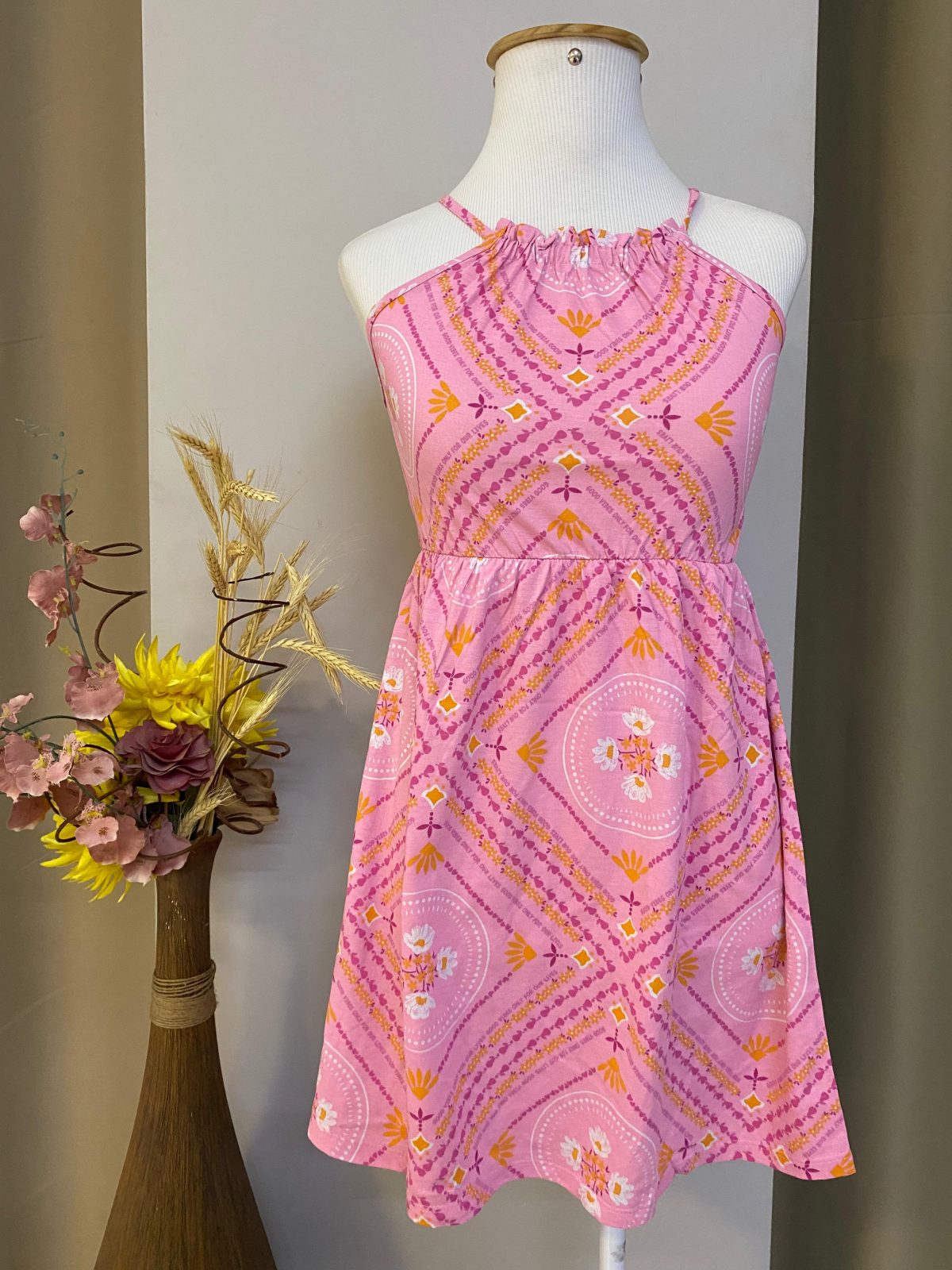 VESTIDO FEM INF C/ALÇ R120 REF.251845 RSA 10.