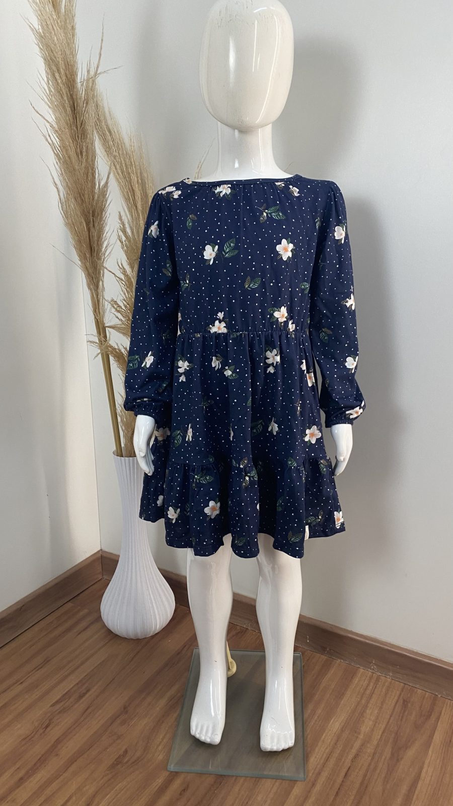 VESTIDO FEM INF ML CRT REF.252008 MRH 12.
