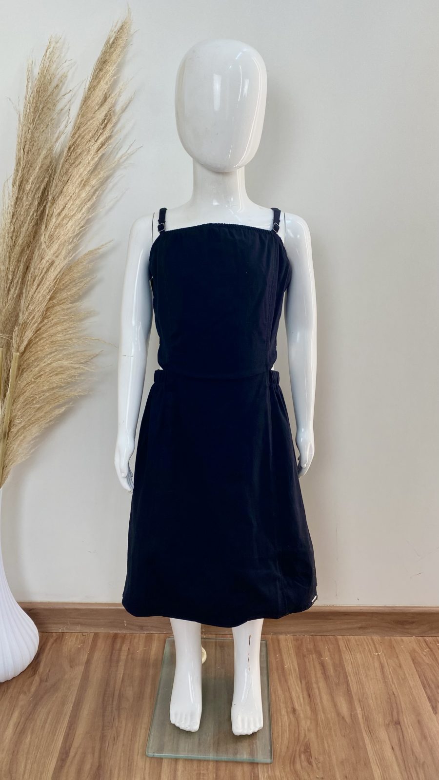 VESTIDO FEM INF C/ALÇ CRT REF.271713 PTO 12.