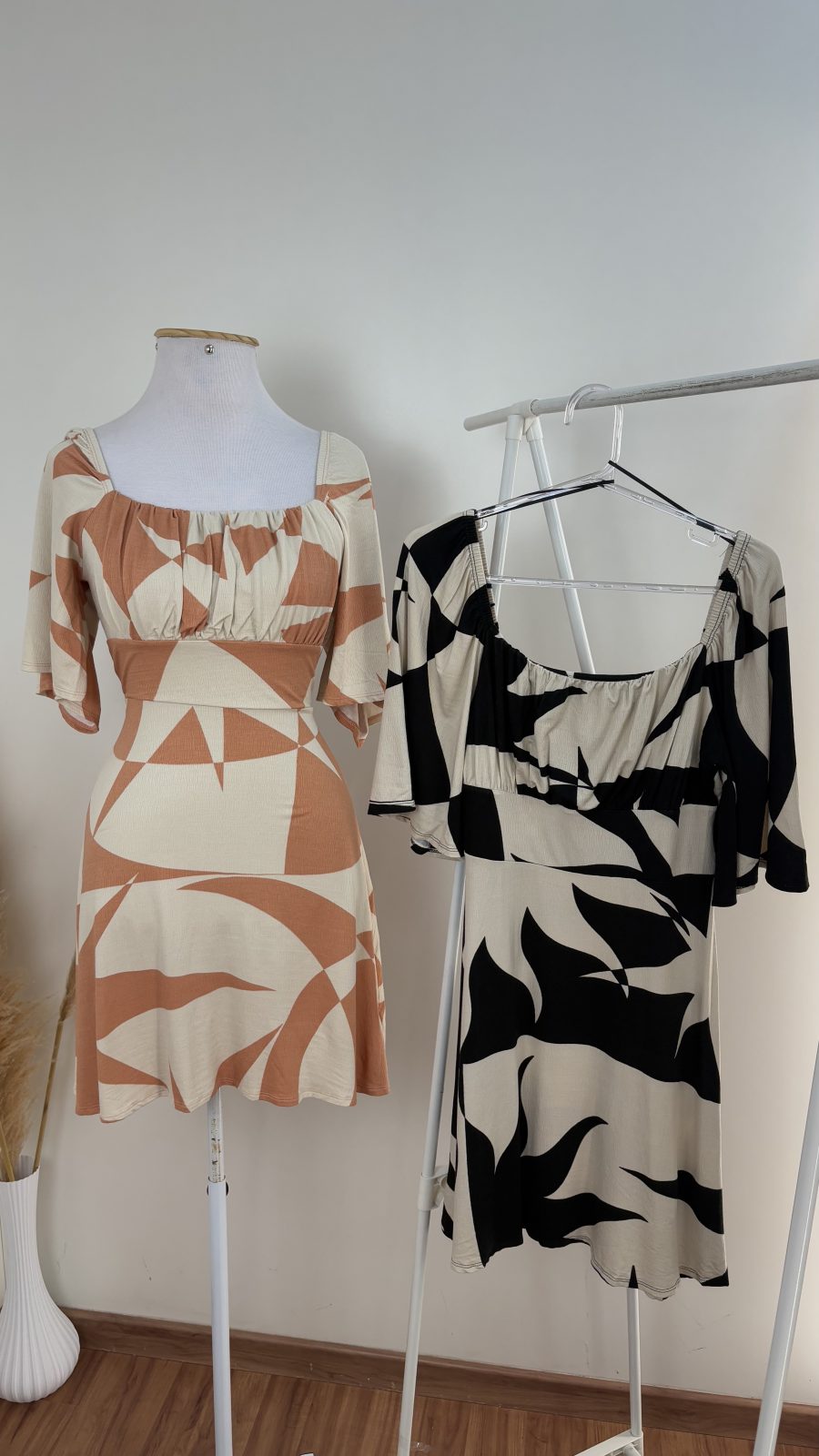VESTIDO FEM MM CRT REF.E15648 BGE/LRNJ P.