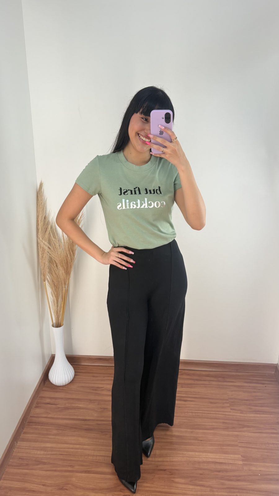 CALÇA FEM WID LEG R09 REF.117262 PTO G.