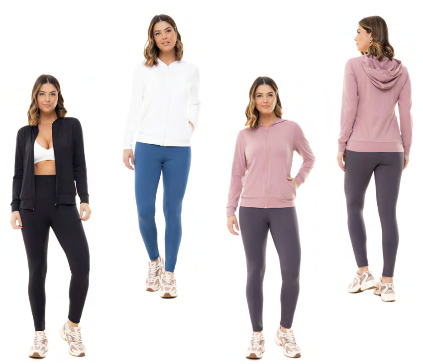 JAQUETA FEM ADT FIT C/CAPUZ