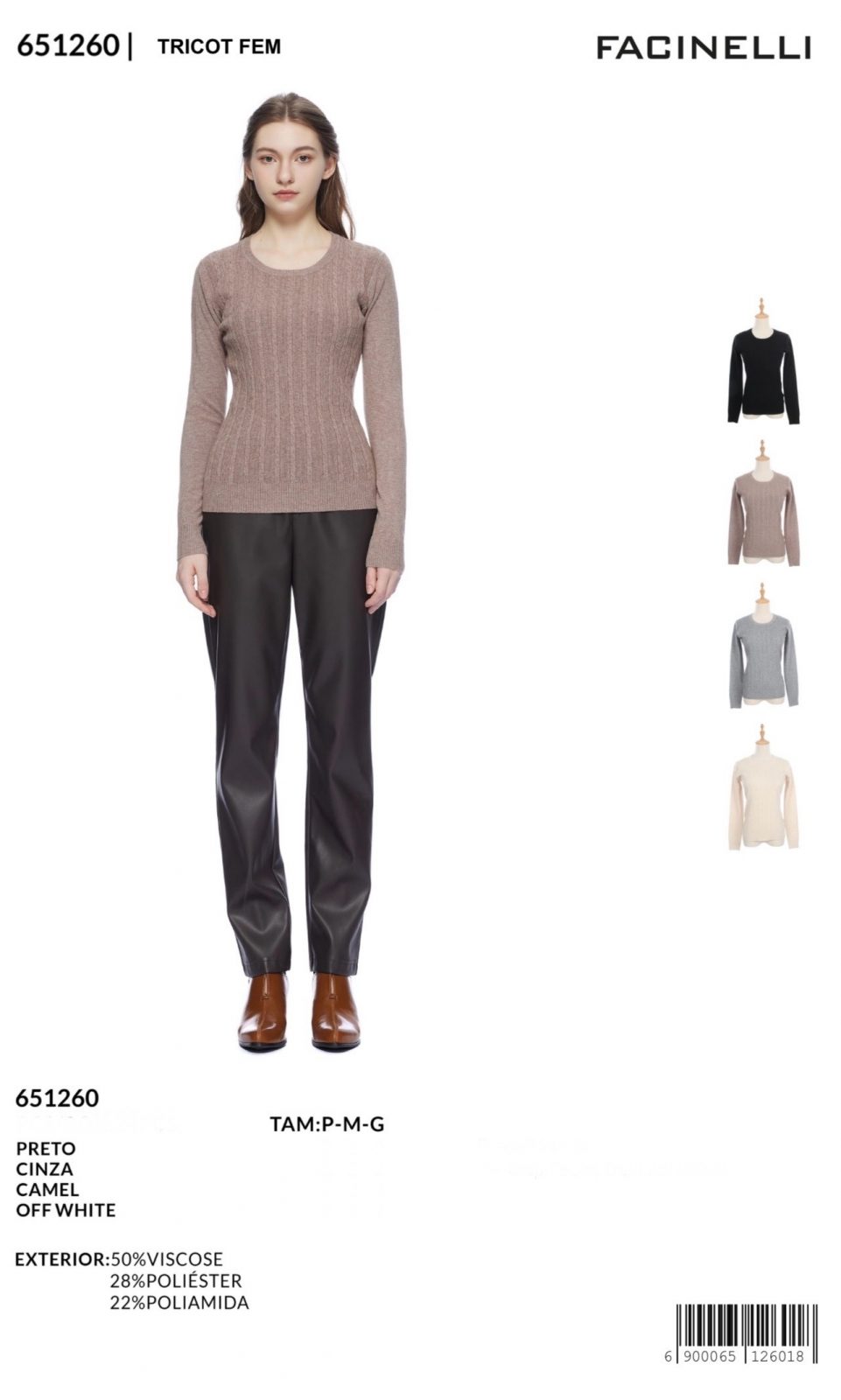SUETER FEM ADT MODAL