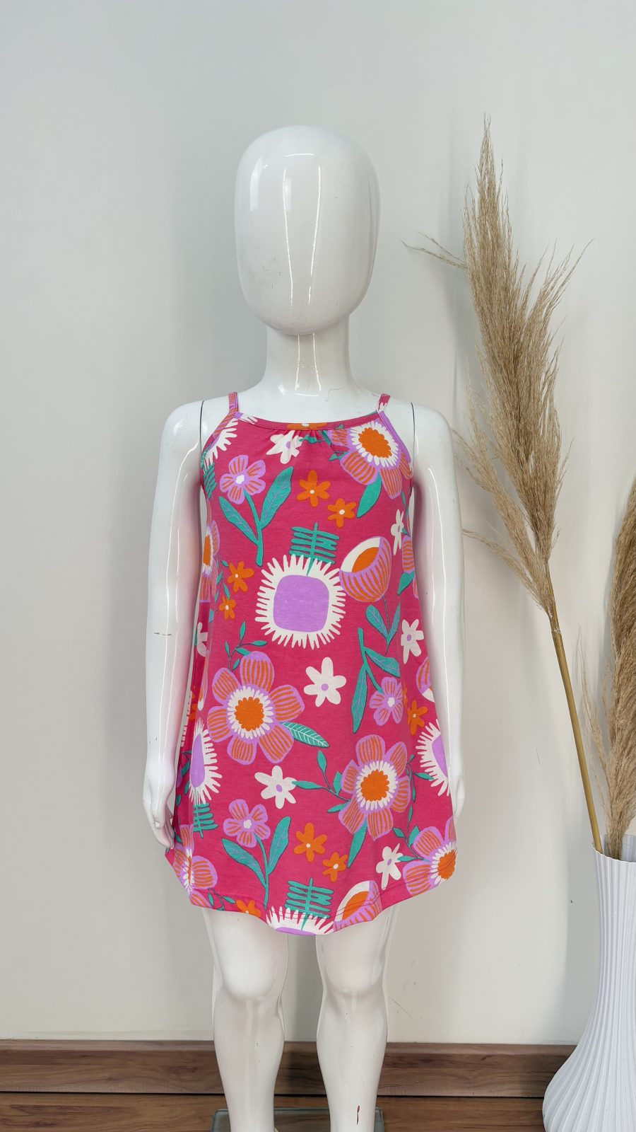 VESTIDO FEM INF C/ALÇ REF.02109 RSA 2.