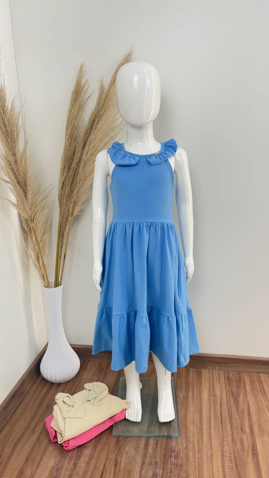 VESTIDO FEM INF C/ALÇ REF.02212 RSA 6.