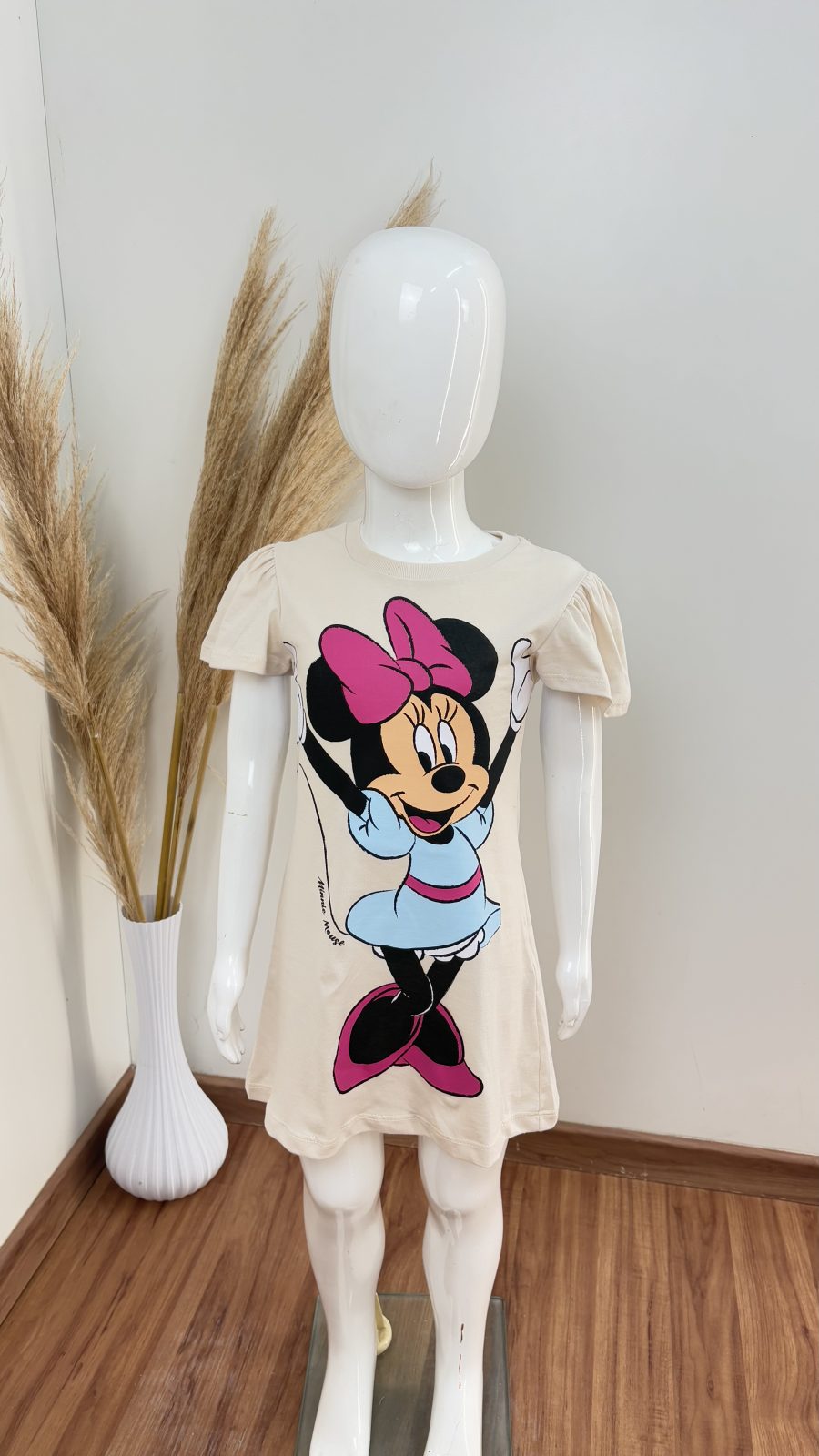 VESTIDO FEM INF MM MINNIE REF.02600 BGE 3.