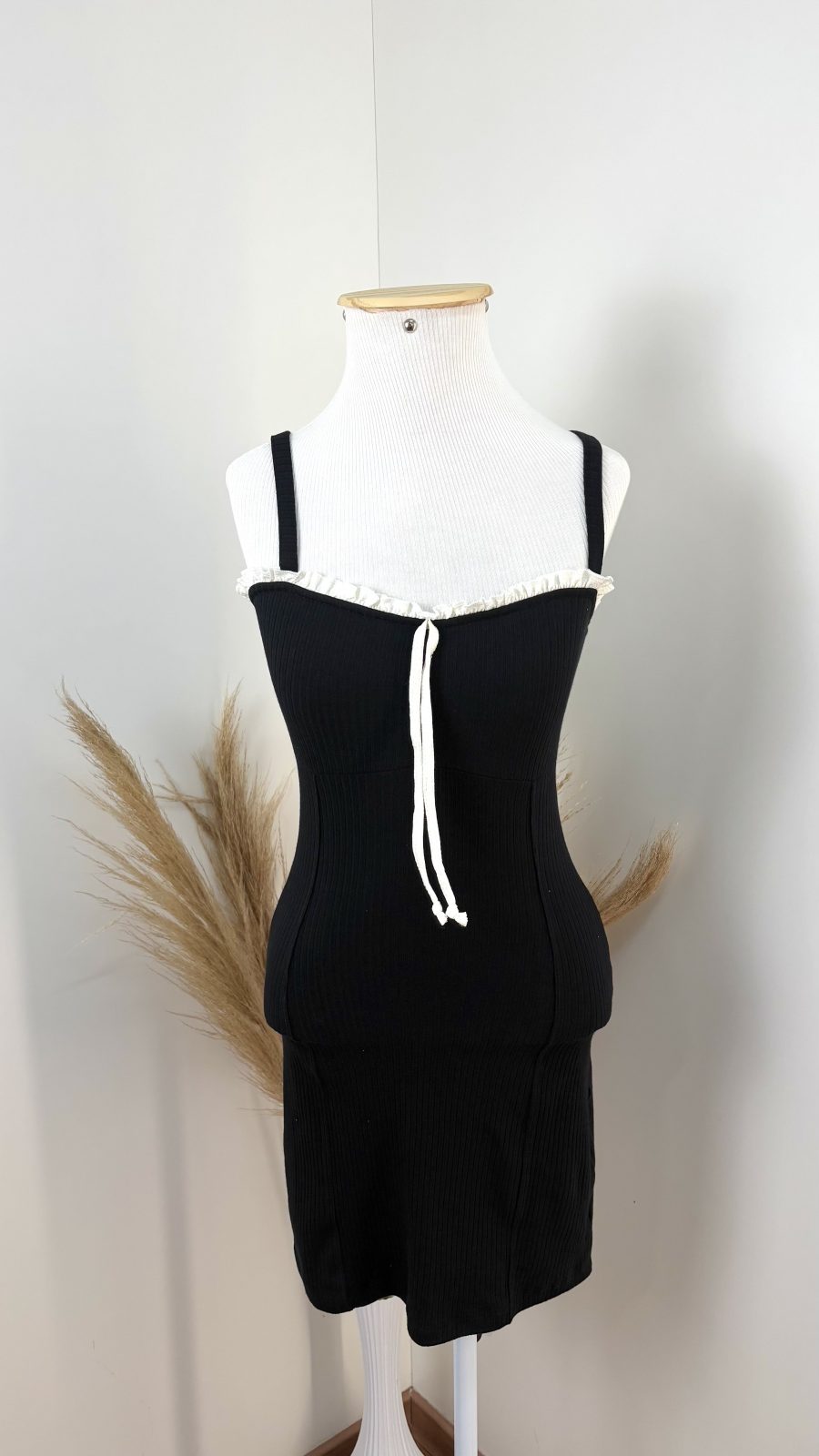 VESTIDO FEM INF C/ALÇ REF.102502835 PTO 12.