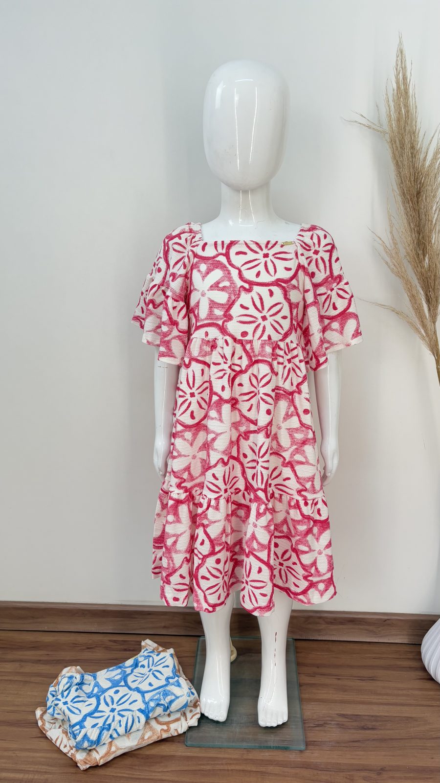 VESTIDO FEM INF MM REF.102502214 AZL 6.