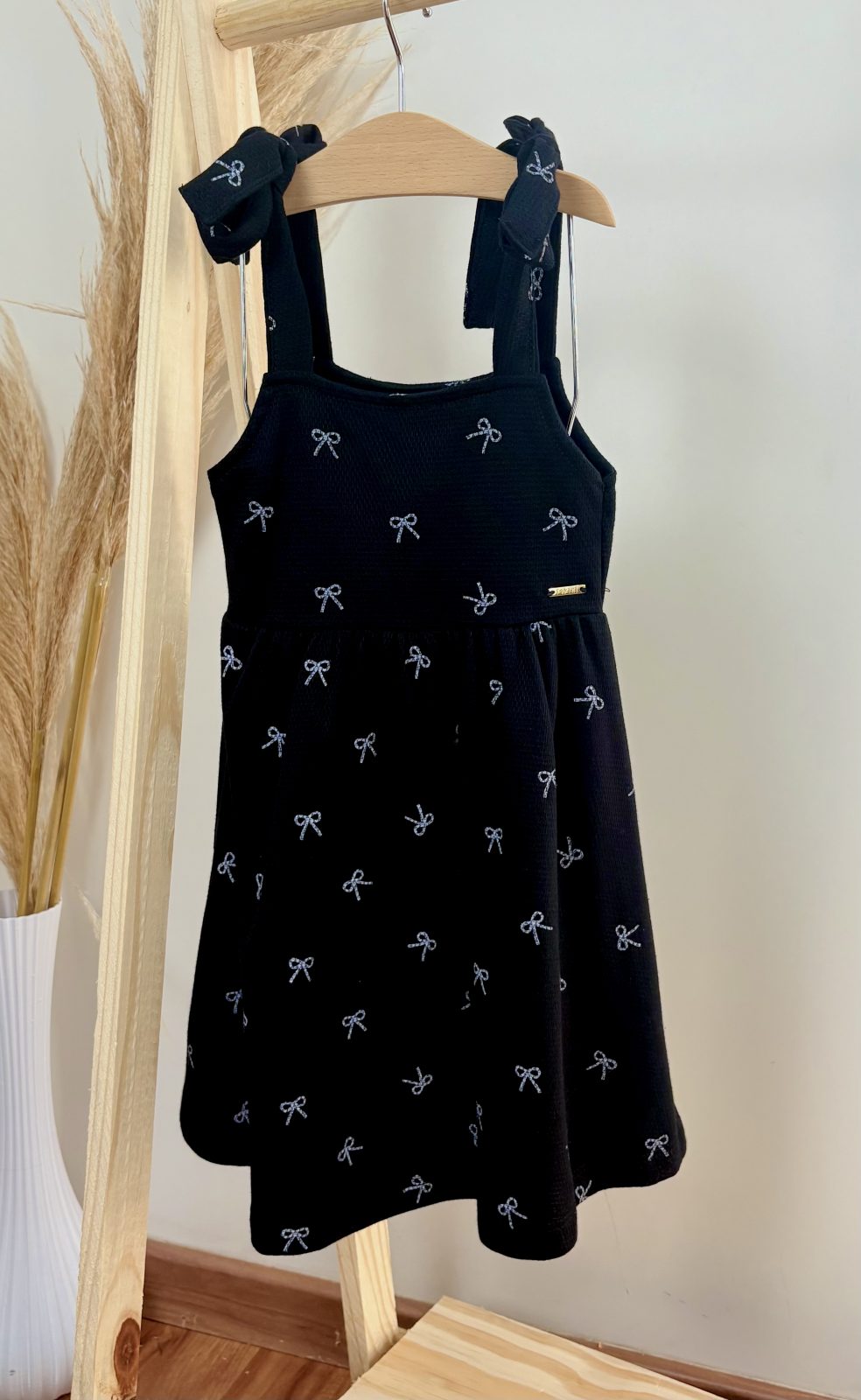 VESTIDO FEM INF C/ALÇ REF.102503152 PTO 2.