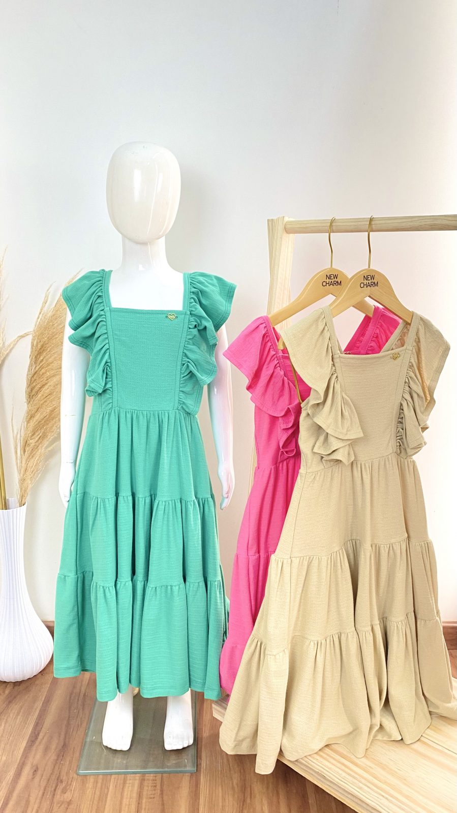VESTIDO FEM INF SM LG REF.102503252 RSA 12.