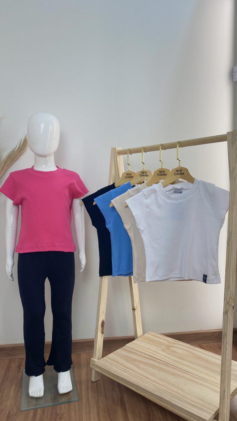 BLUSA FEM INF MM REF.102503901 AZL 12.