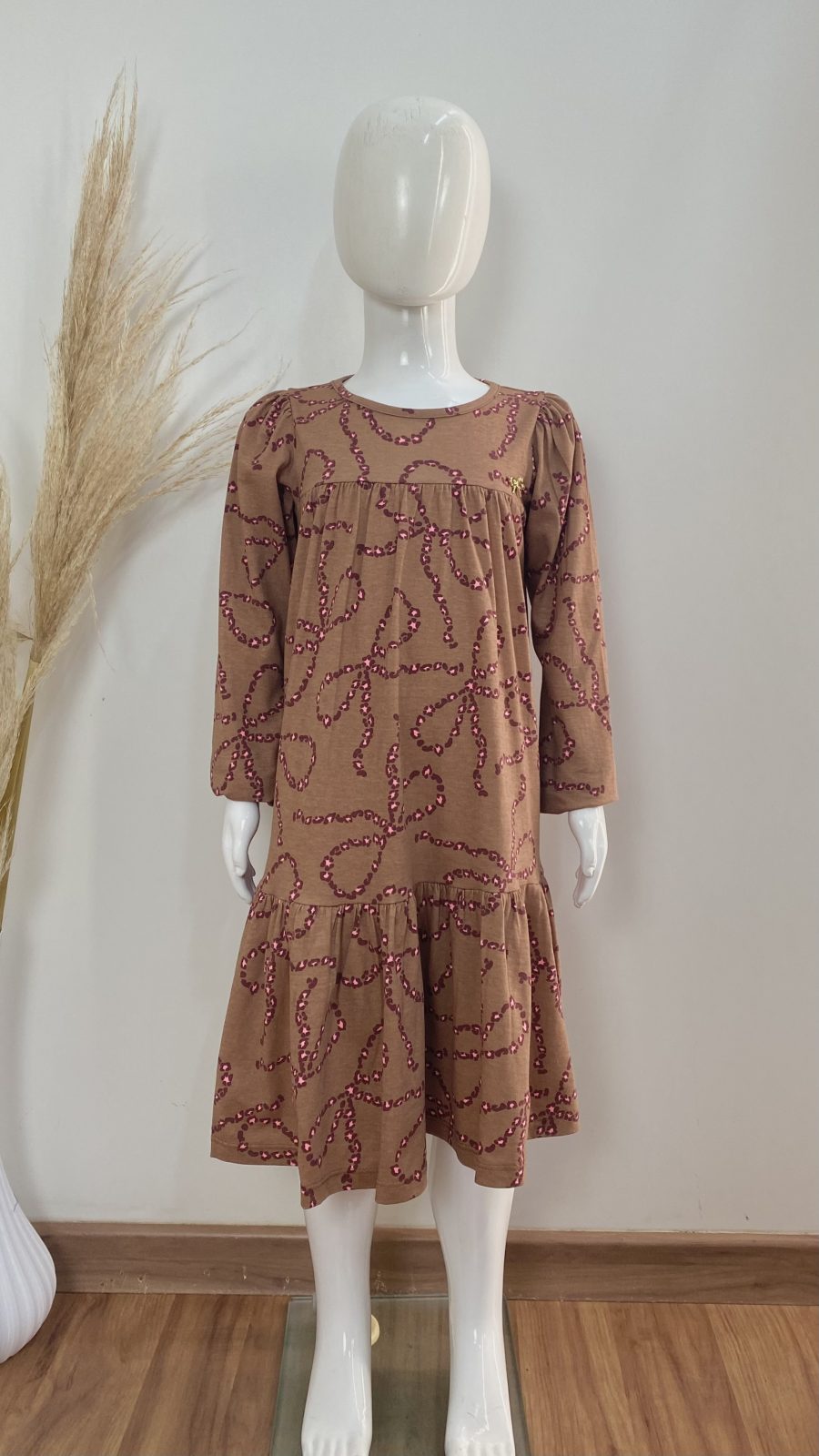 VESTIDO FEM INF ML REF.102601169 MRR/ONÇA 10.