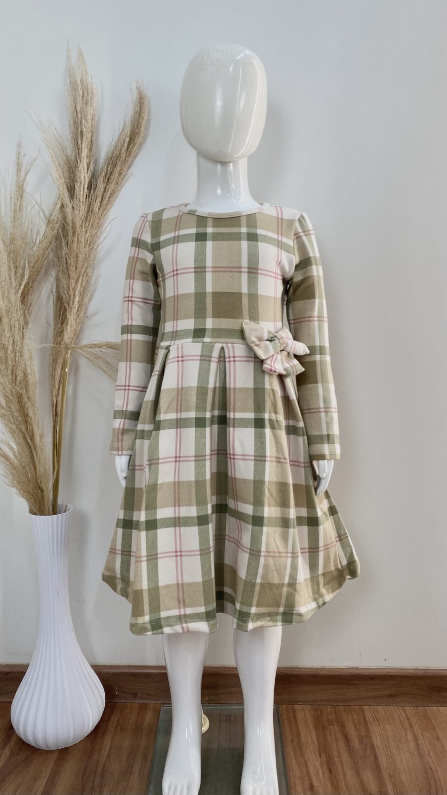 VESTIDO INF ML REF.102601186 BGE/VRD/XDZ 10.