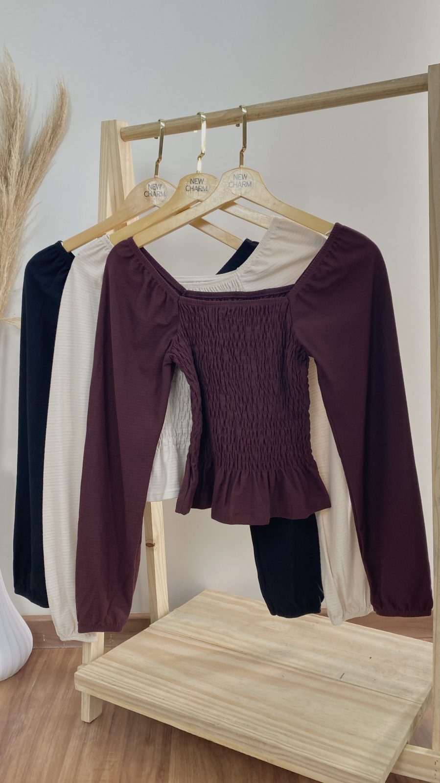 BLUSA FEM INF ML REF.102601819 BRD 12.