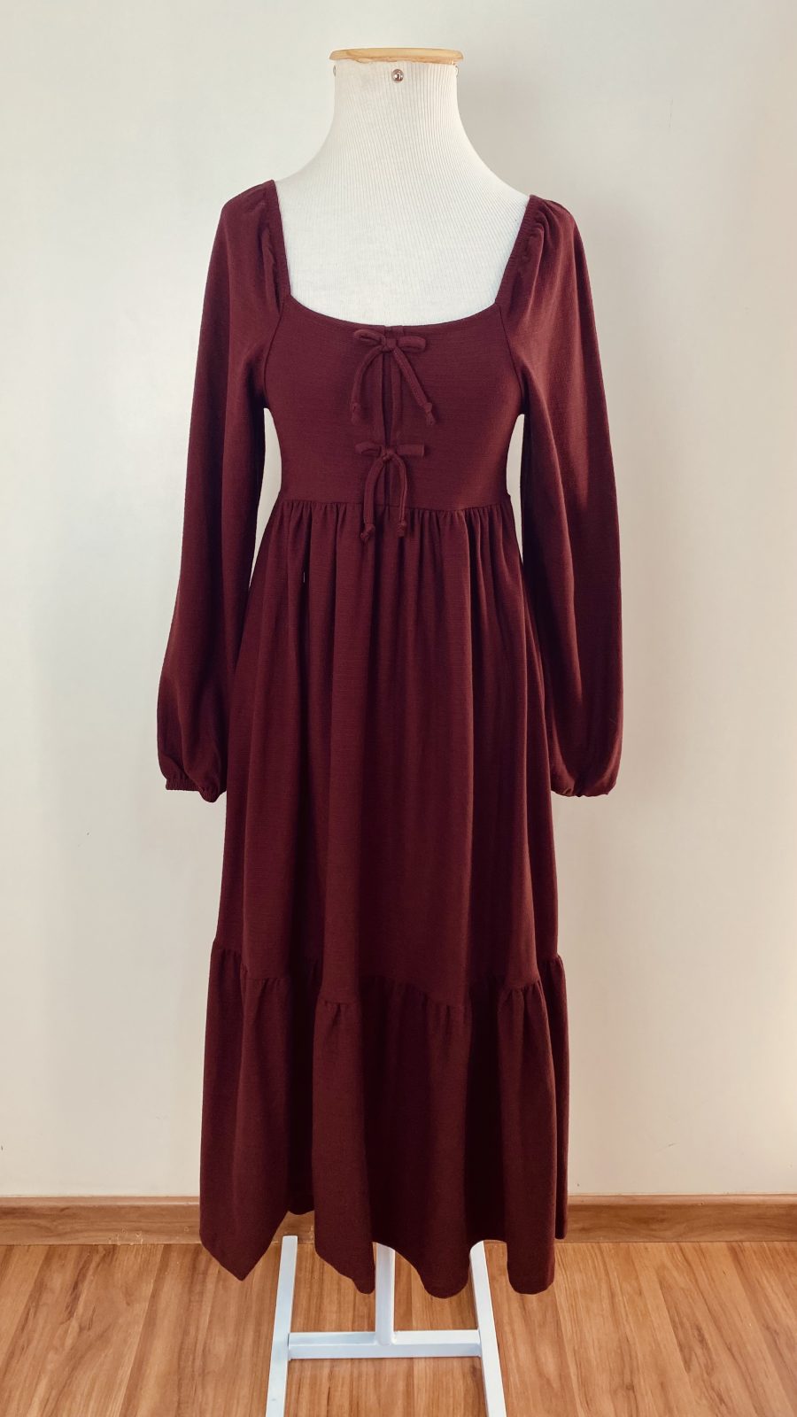 VESTIDO FEM INF ML MID REF.102601845 BRD 12.