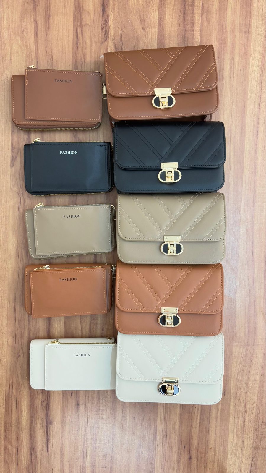KIT BOLSA FEM C/2 CARTEIRA REF.A21492 STD U.